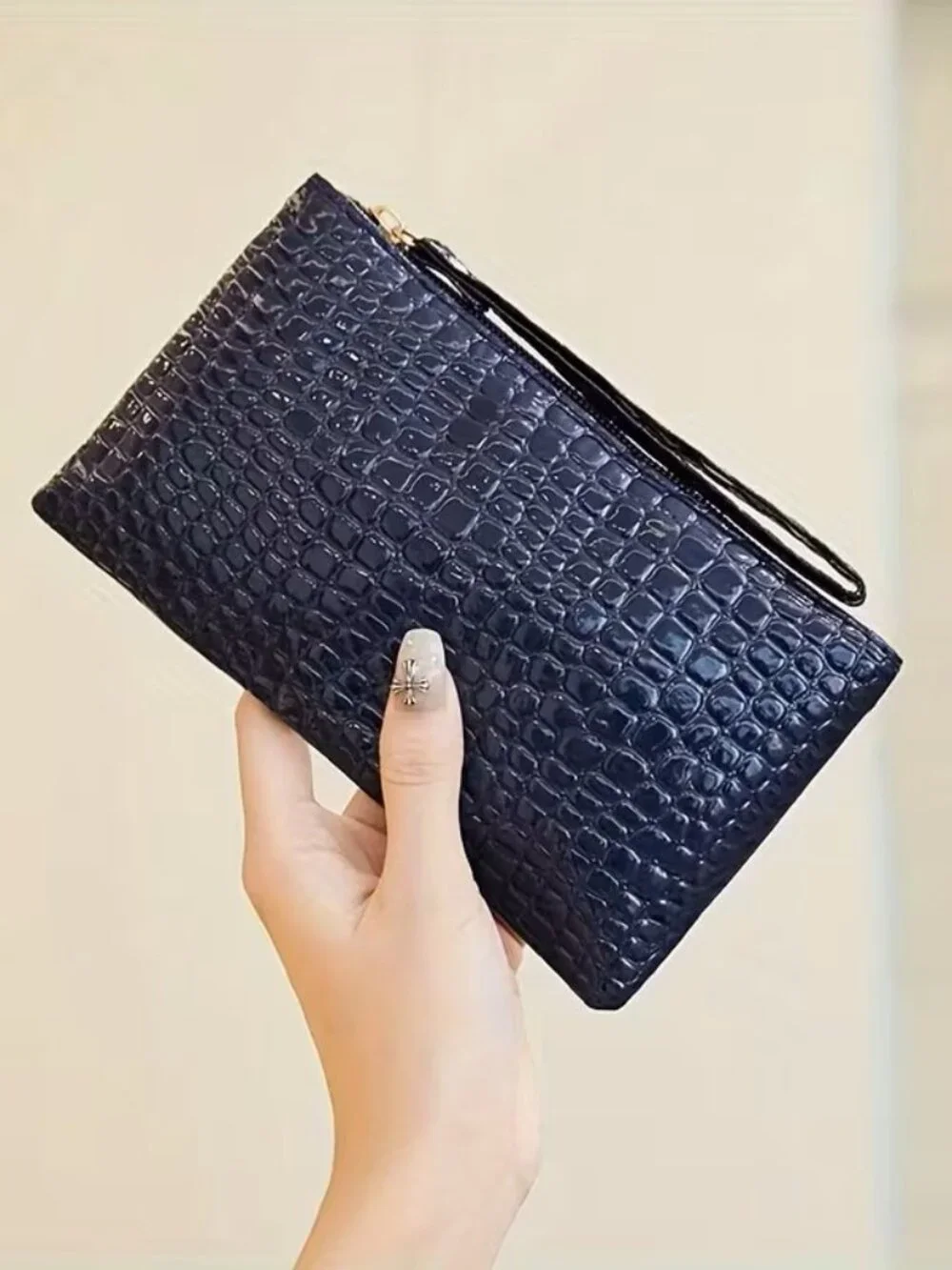 10 Casual Handbag Phone Pouch Alligator Pattern Small Wallet Exquisite Coin Purs